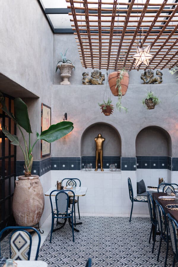 In Marrakesh, a Family-Style Dinner in a Secret Garden