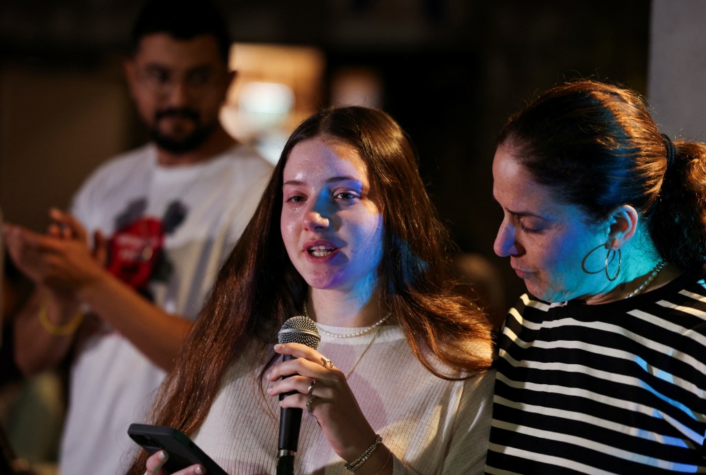 Freed teen hostage whose dad and sister were killed by Hamas feared rape, torture and death