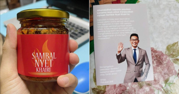 Netizens Call Out Owner Of Sambal Nyet Khairi For Allegedly Copying Khairulaming's Product