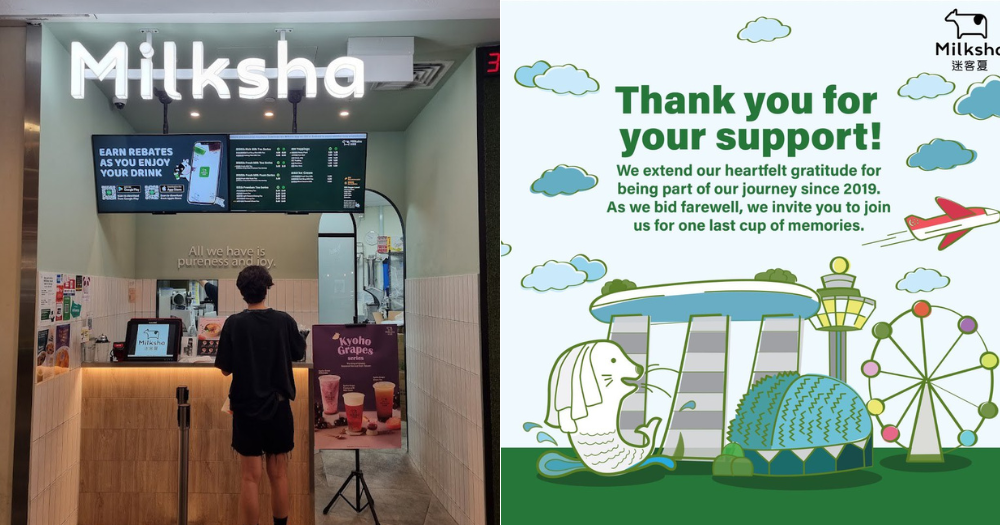 Bubble tea shop Milksha closes last outlet in S'pore
