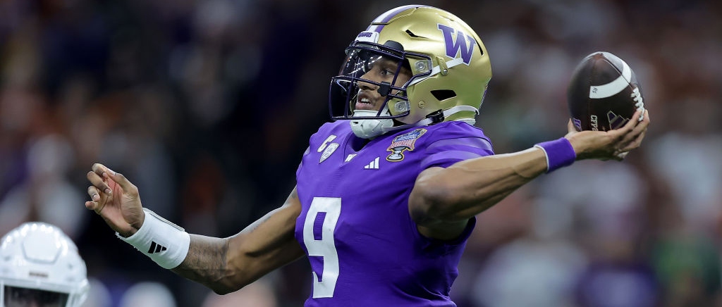 The Falcons Made The First Shocking Pick Of The NFL Draft Taking Michael Penix At No. 8