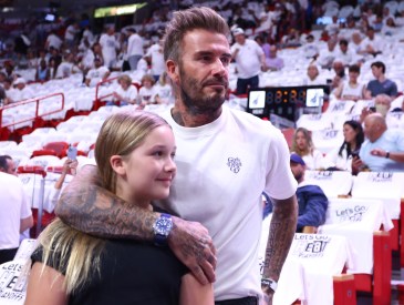 David Beckham’s Daughter Harper Is His Carbon Copy in a New Selfie