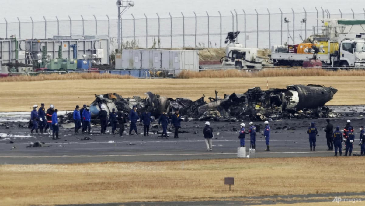 Japan Airlines collision: Transcripts show coast guard plane was not cleared for take-off