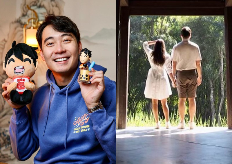 'Is that our new auntie?' Fans gush over pictures of Nigel Ng aka Uncle Roger with possible girlfriend