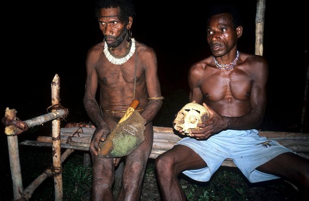 Earth's 'last cannibal tribe' butchers those 'possessed by demons' and eats them