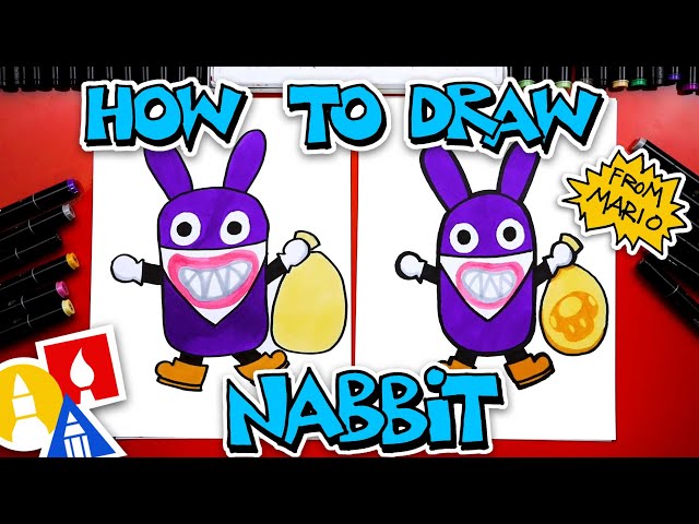 How To Draw Nabbit From Mario