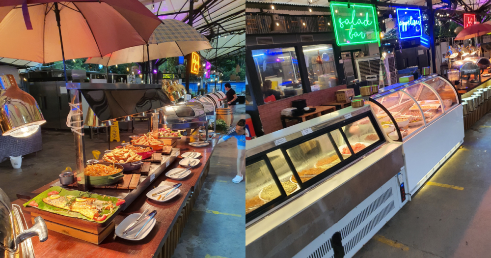 Three Peacocks — $39.90++ buffet until 31 Jan as they leave Labrador Park after 6 years