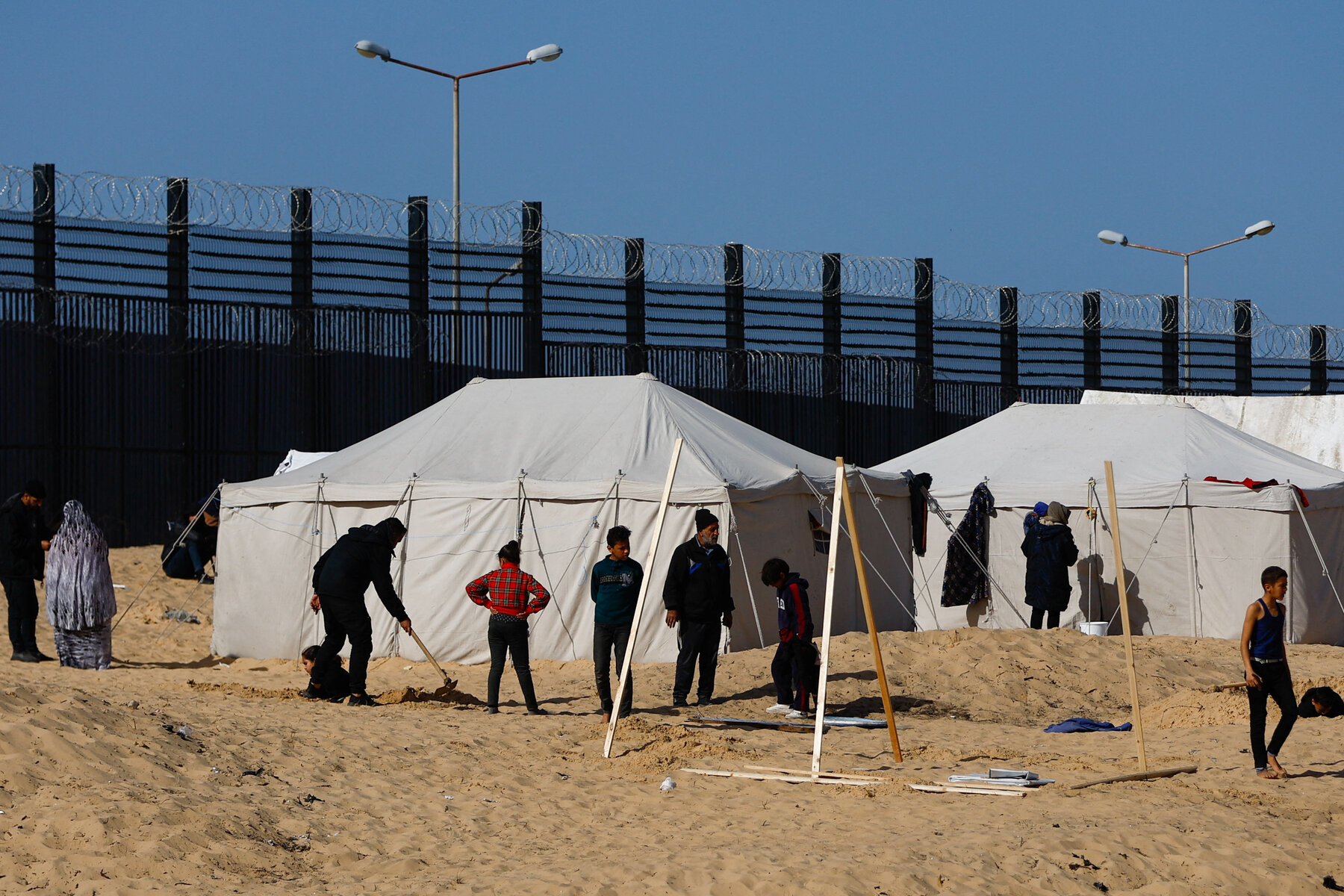 See the Rapid Expansion of Tent Camps in Southern Gaza