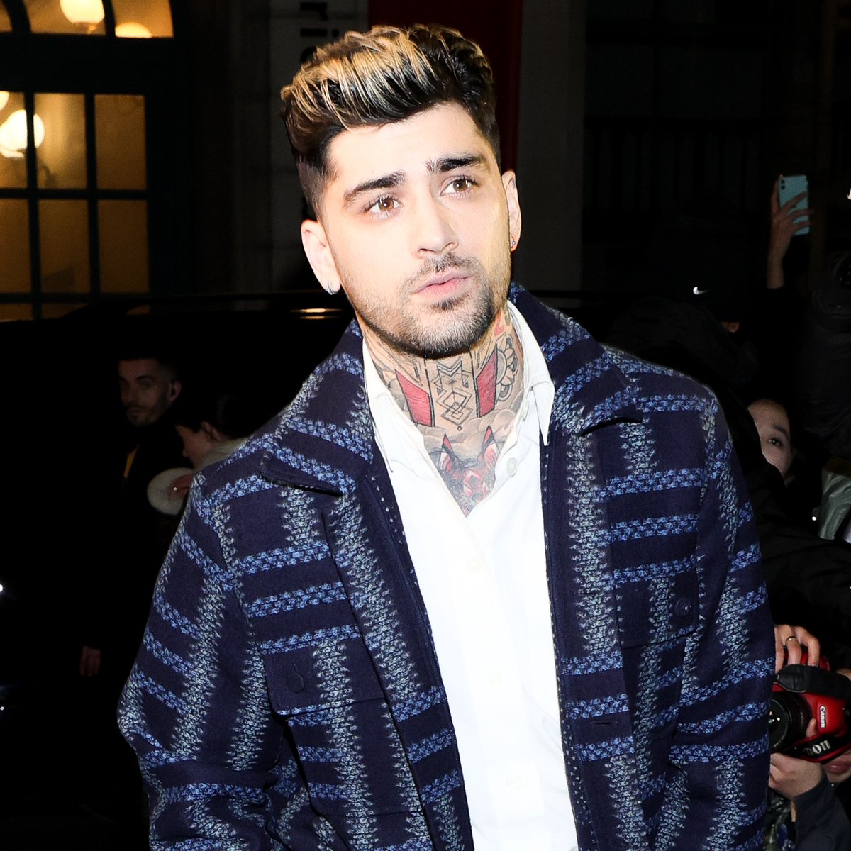 Zayn Malik’s Foot Appears to Get Run Over by Car During Rare Public Appearance
