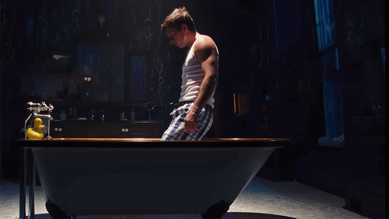 Saltburn production designer finally admits what Barry Keoghan was actually slurping in bathtub scene