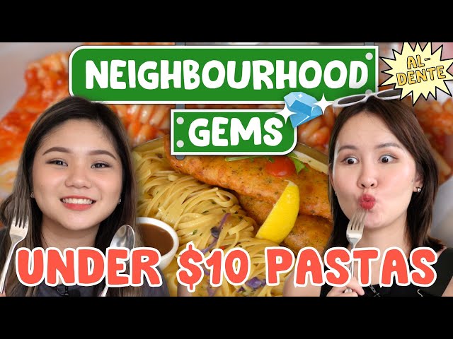 Where To Find Budget PASTA! | Neighbourhood Gems | EP 18