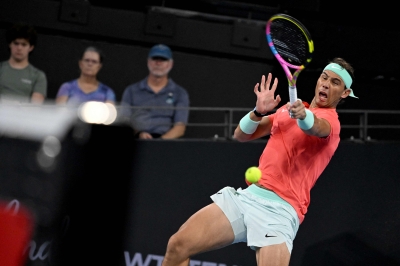 Nadal puts return on ice, admits 'not ready to compete'