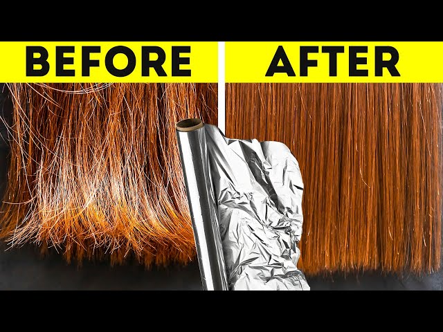 UNBELIEVABLE HAIR HACKS AND BEAUTY TIPS
