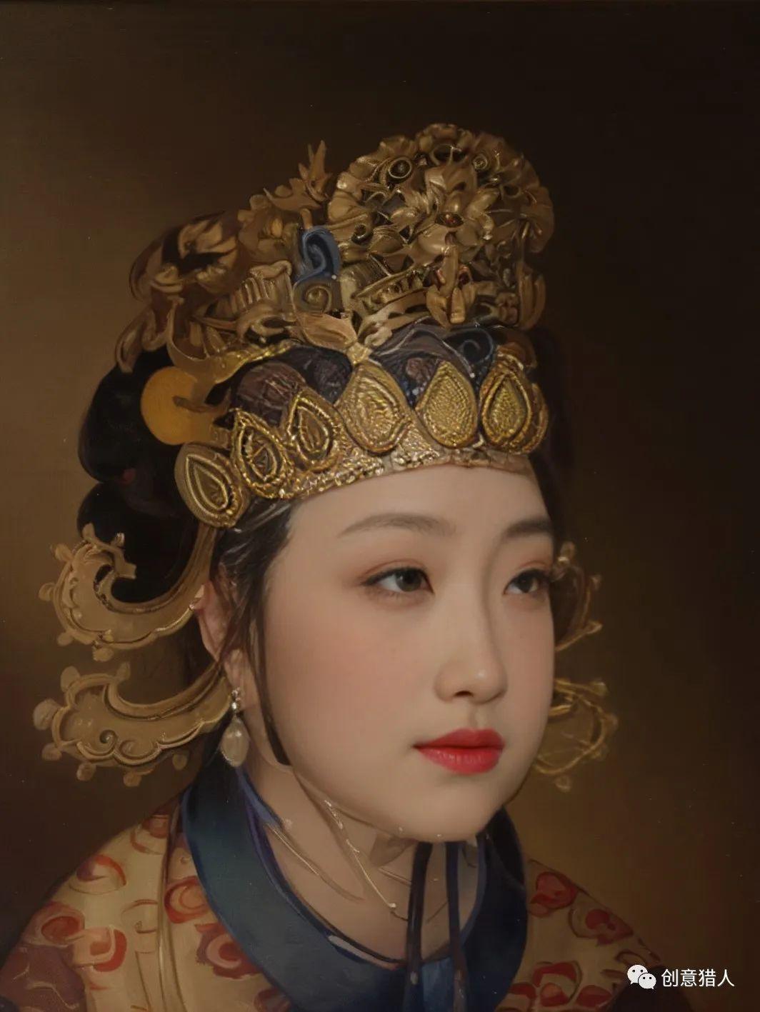 AI复原武则天真人画像，中国历史上唯一女皇帝！