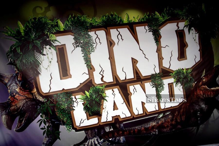 Dino Land booth takes families on a Jurassic adventure at Jom Heboh Segulai Sejalai Sarawak