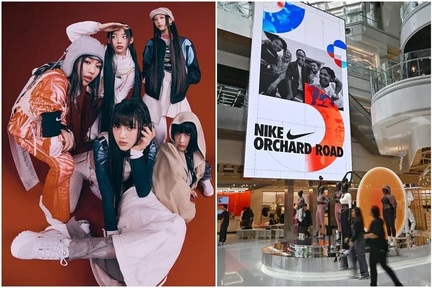 Fast-rising K-pop girl group NewJeans to perform live at Singapore's Nike Orchard Road