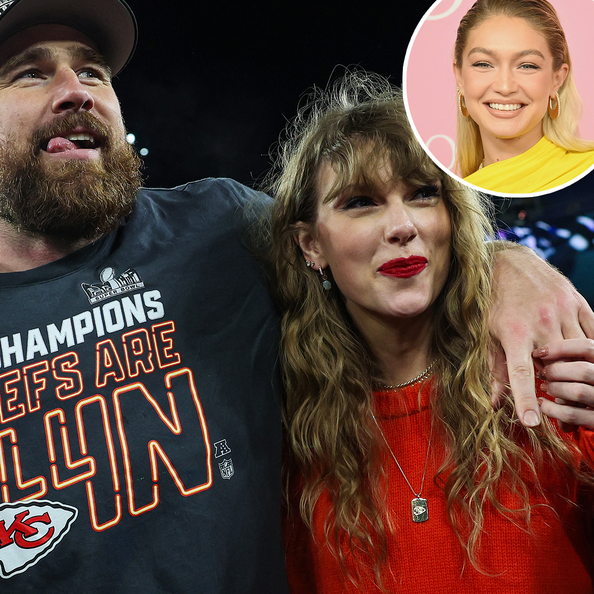 Taylor Swift and Travis Kelce Double Date With Gigi Hadid and Bradley Cooper