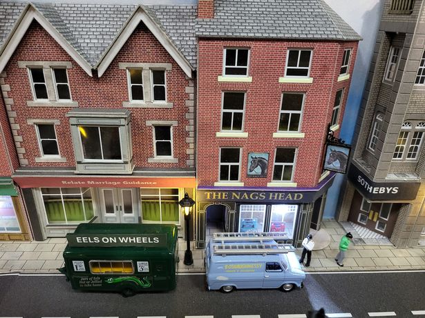 Only Fools and Horses superfan builds incredible miniature Peckham with Nags Head and three-wheeler