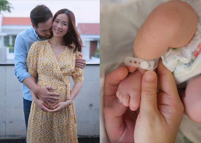 Rebecca Lim welcomes baby boy with husband