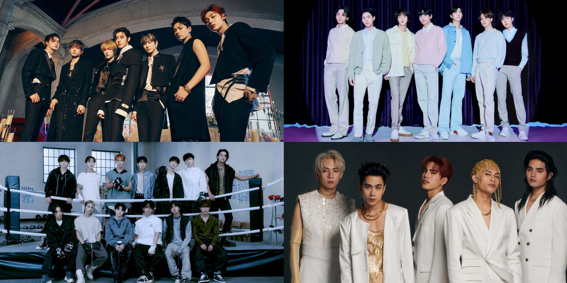 ENHYPEN, SB19, BTS, Jungkook, SEVENTEEN, and more are the mostused