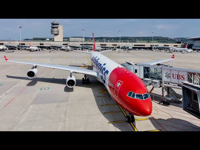Edelweiss Air A340 | Business Class flight to the Maldives