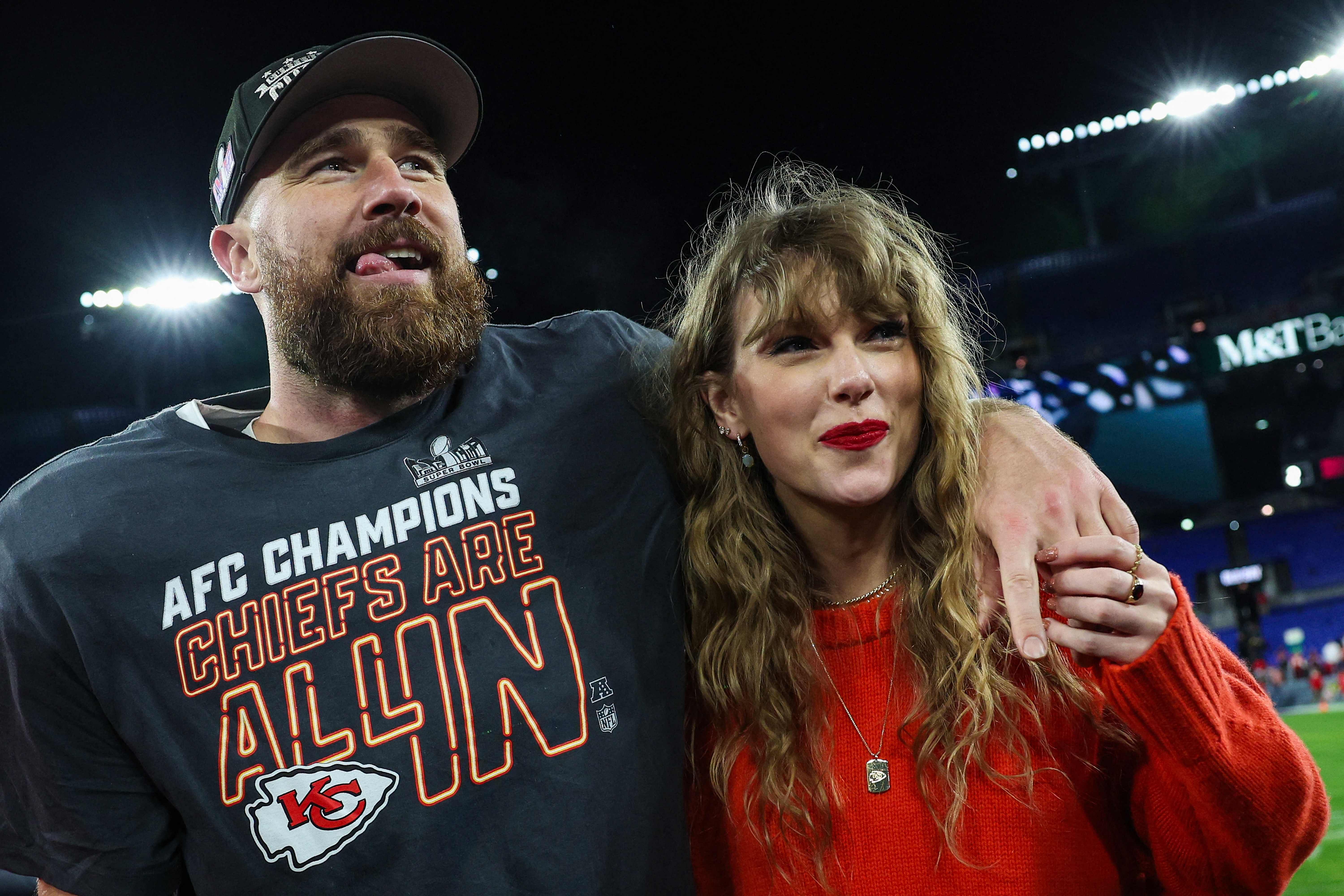 Taylor Swift-related Super Bowl bets include a Travis Kelce proposal