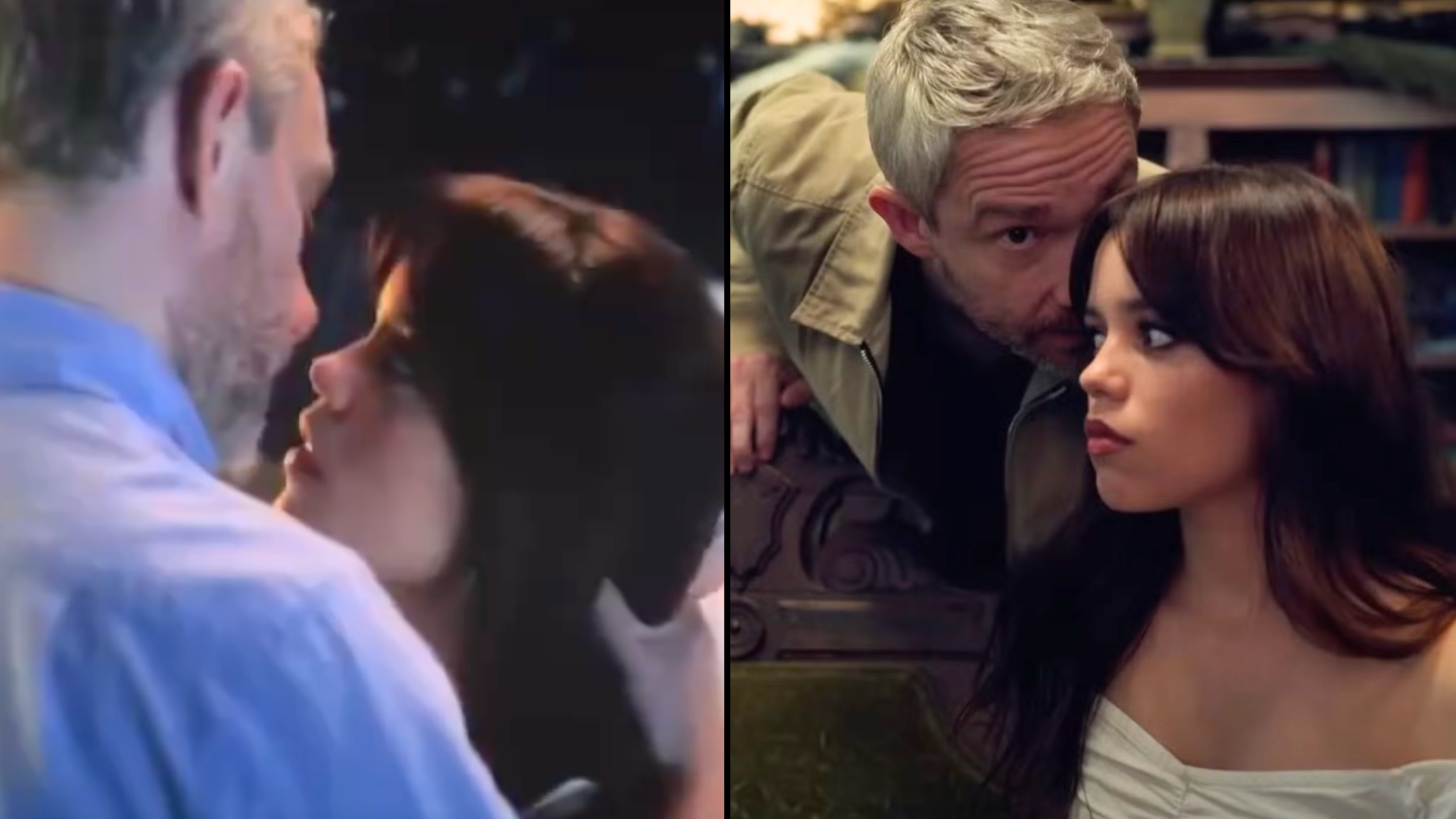 Jenna Ortega was 'comfortable' filming sex scene with 52-year-old Martin Freeman