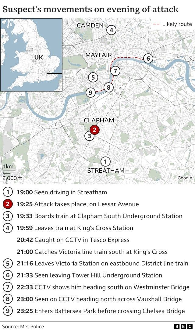 Clapham attack: Police to search Thames for suspect Abdul Shokoor Ezedi