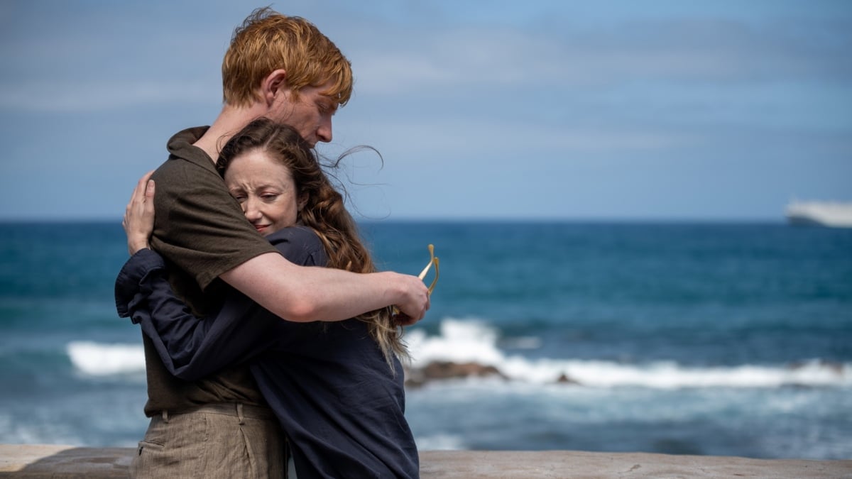 Andrea Riseborough and Domhnall Gleeson discuss the years-long love story of 'Alice and Jack'