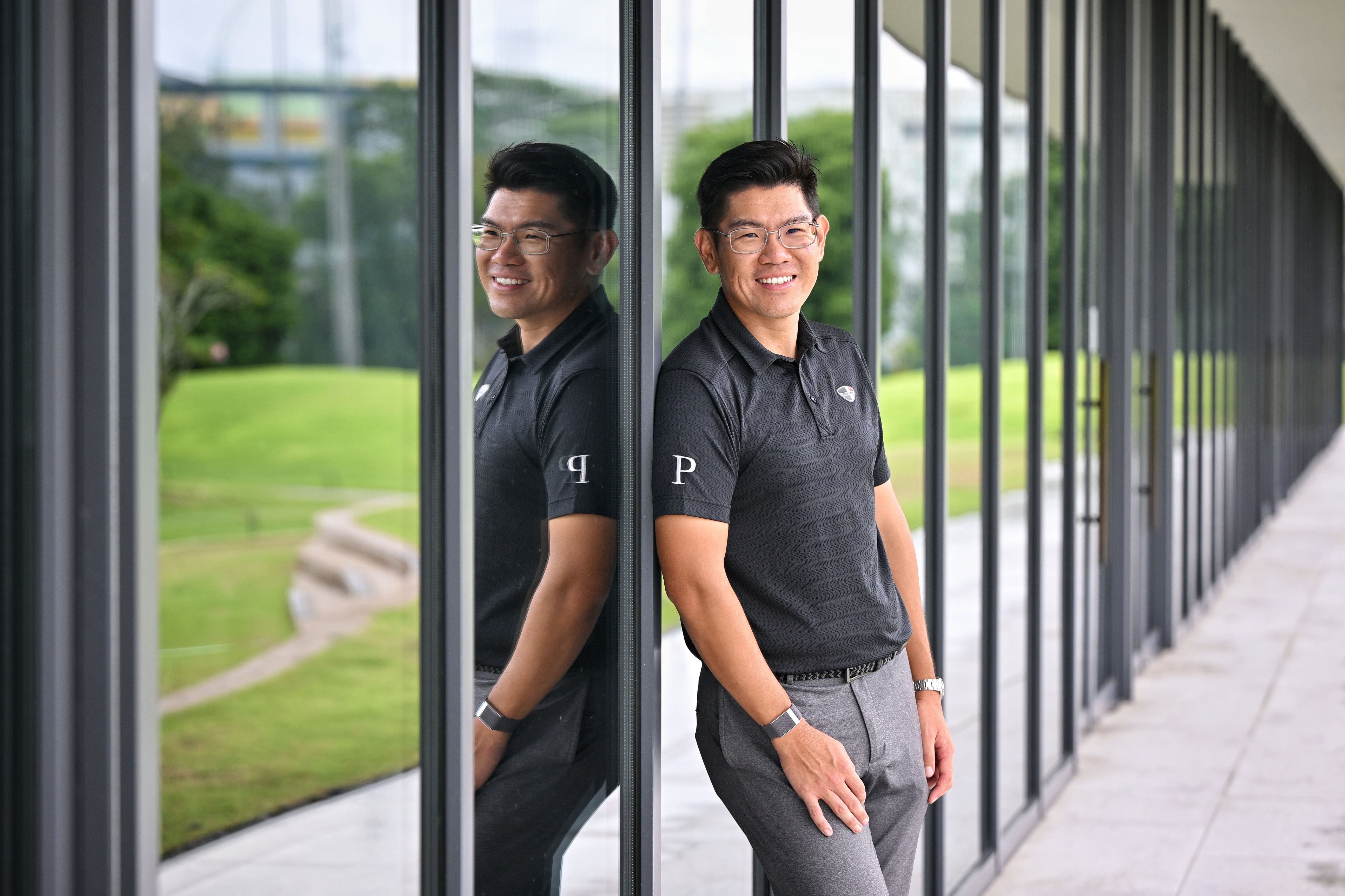Former Singapore pro golfer Choo Tze Huang steps outside the ropes for post-playing career