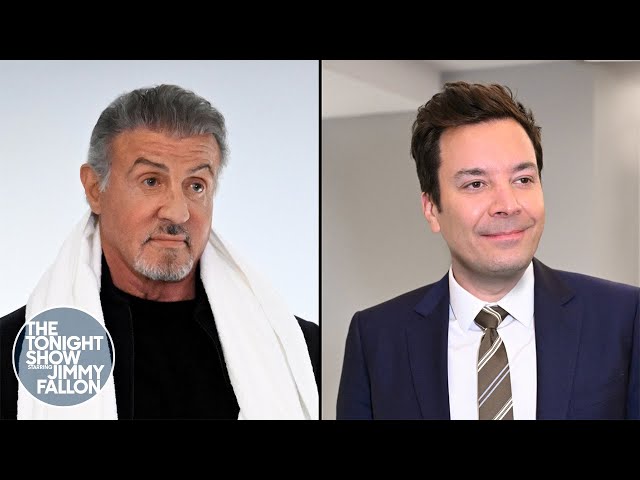 Sylvester Stallone Always Takes the Stairs | The Tonight Show Starring Jimmy Fallon