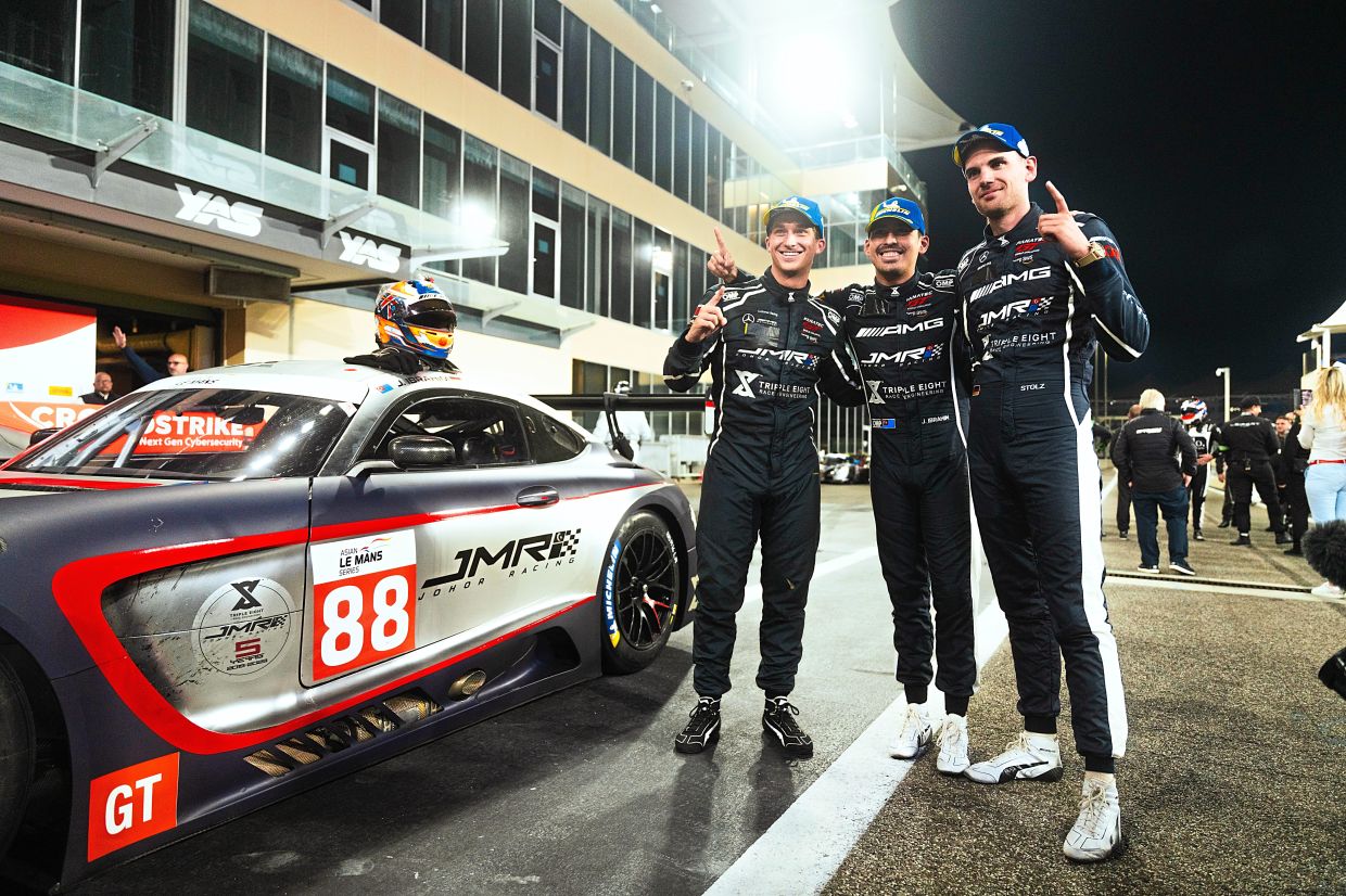 Debutants Johor’s Tunku Panglima and Co finish second place in GT class