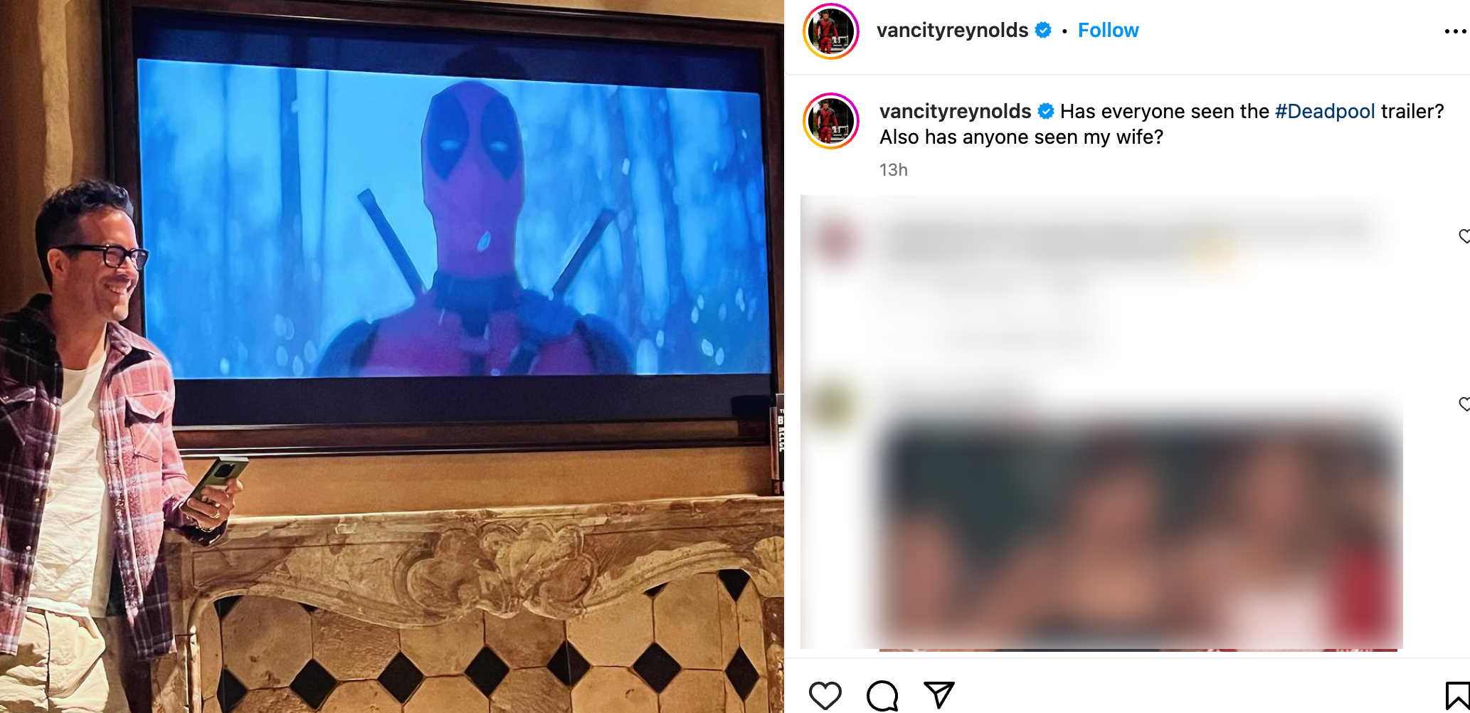 Ryan Reynolds fans don’t disappoint after he trolls wife Blake Lively over Super Bowl appearance