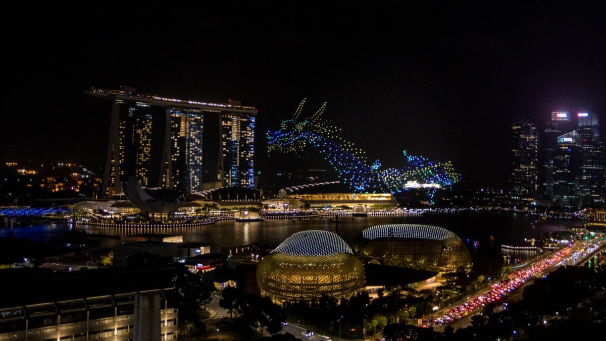 MBS shifts dragon drone shows 1 hour later, reschedules Saturday event to regulate traffic, improve viewing experience