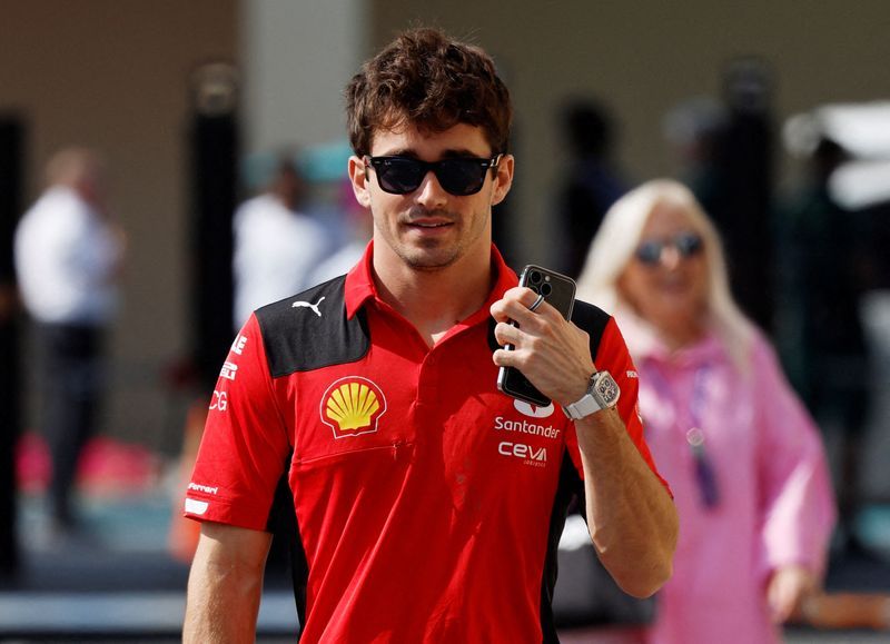 Motor racing-Leclerc hails 'healthier' Ferrari after first laps
