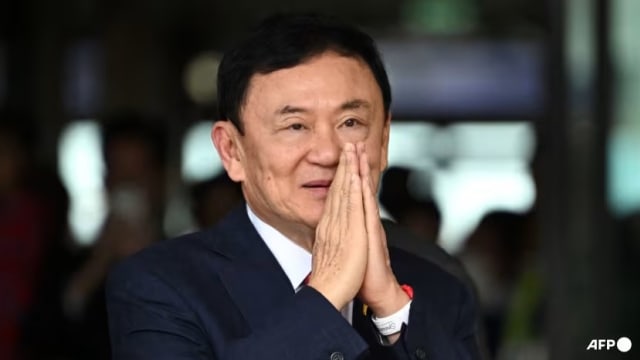 泰国前首相达信周末获释 料无需佩戴电子脚铐