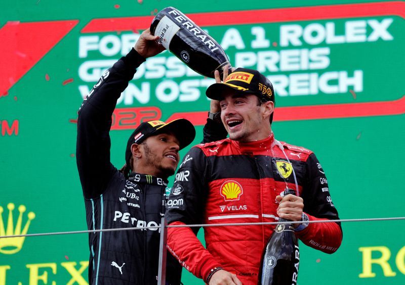 Motor racing-Leclerc knew about Hamilton talks before signing Ferrari extension