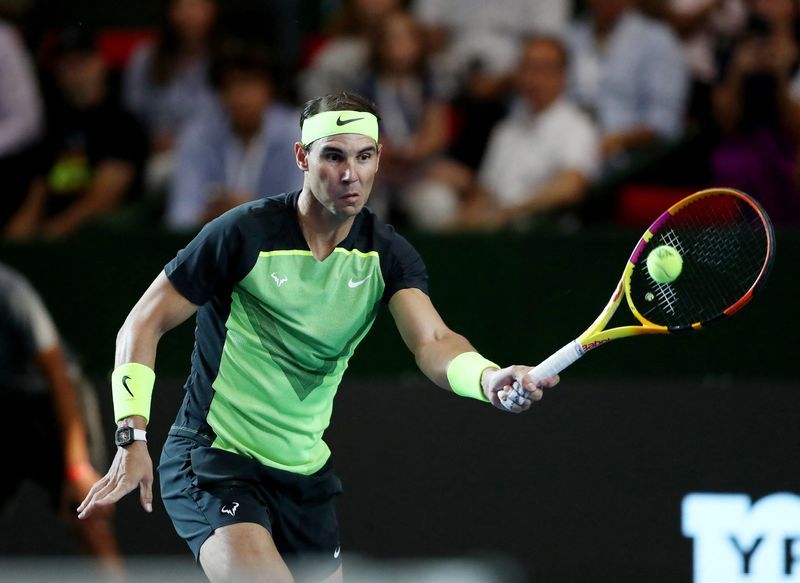 Tennis-Nadal not ready to make return in Doha