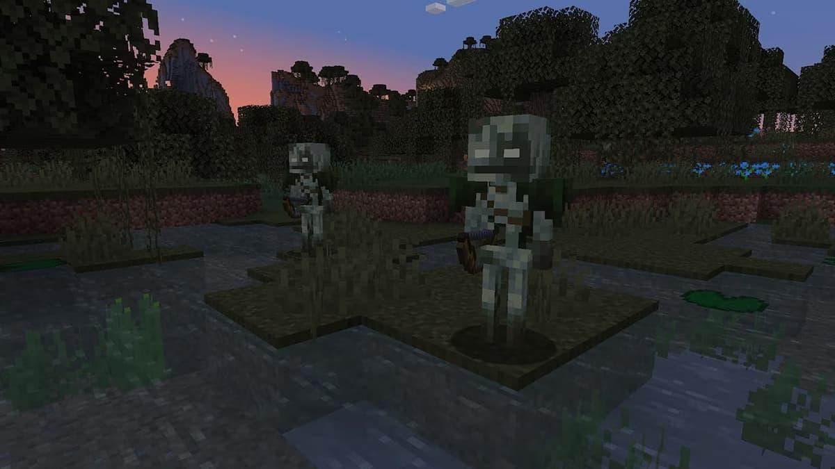 Minecraft Adds New a Kind of Skeleton
