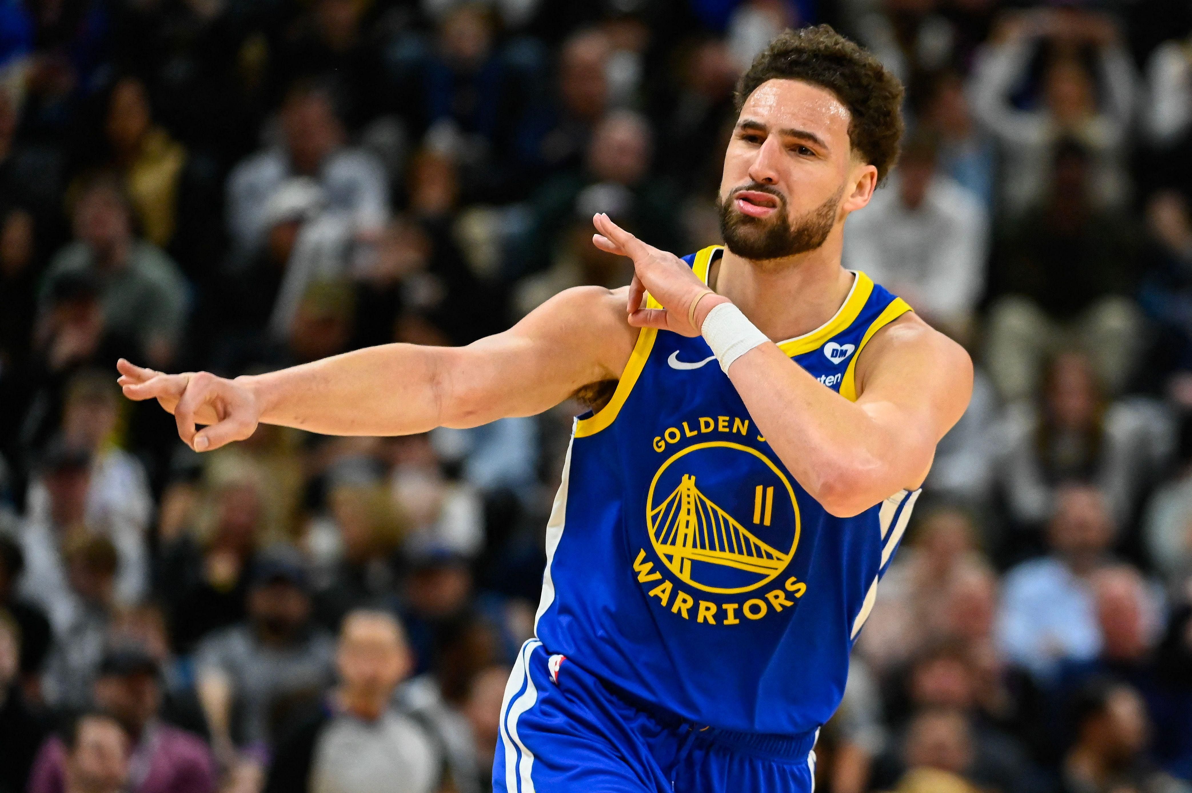 Klay Thompson sizzles as NBA reserve to spark Golden State Warriors over Utah Jazz