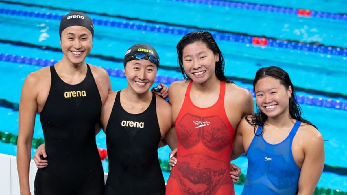 Swimming: New national record for Singapore women's 4x100m medley team as they qualify for Paris Olympics