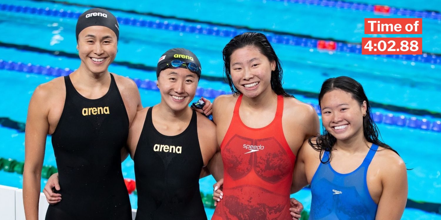 Singapore Women’s swim relay team qualifies for Paris olympics, sets new national record