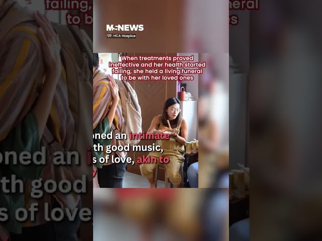 Woman in S’pore holds living funeral before dying from cancer