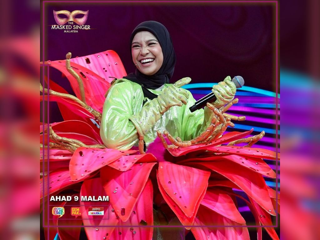 Nabila Razali finds confidence in becoming The Masked Singer Malaysia's Teratai