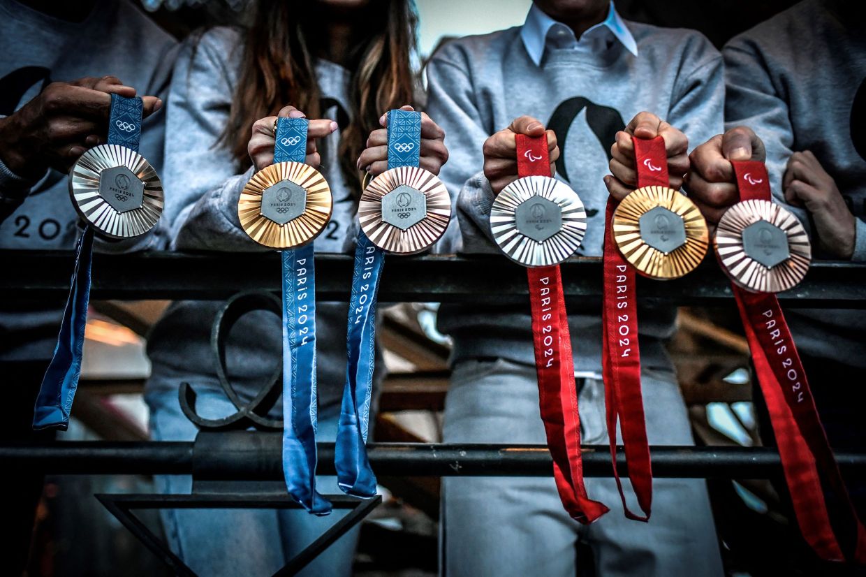 Paris Olympics go for luxury gold with medals designed by French jewellery house