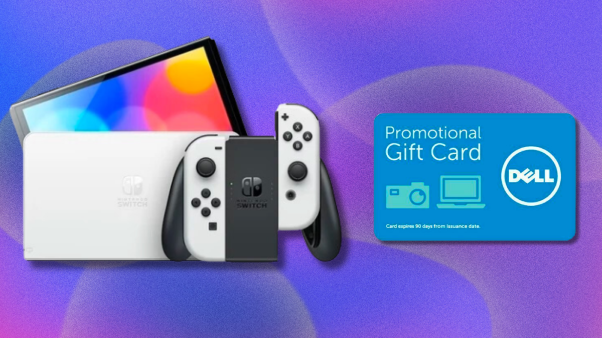Buy a new Nintendo Switch OLED and get a $75 gift card back at Dell