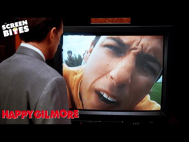 Gilmore Freaks Out On National TV | Happy Gilmore (1996) | Screen Bites