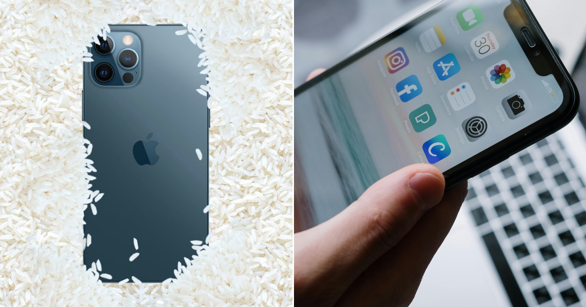 Stop Using Rice To Save Your Wet iPhone, Apple Warns. Do This Instead