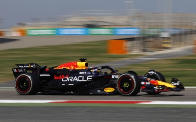 Verstappen back on top as F1 starts testing in Bahrain