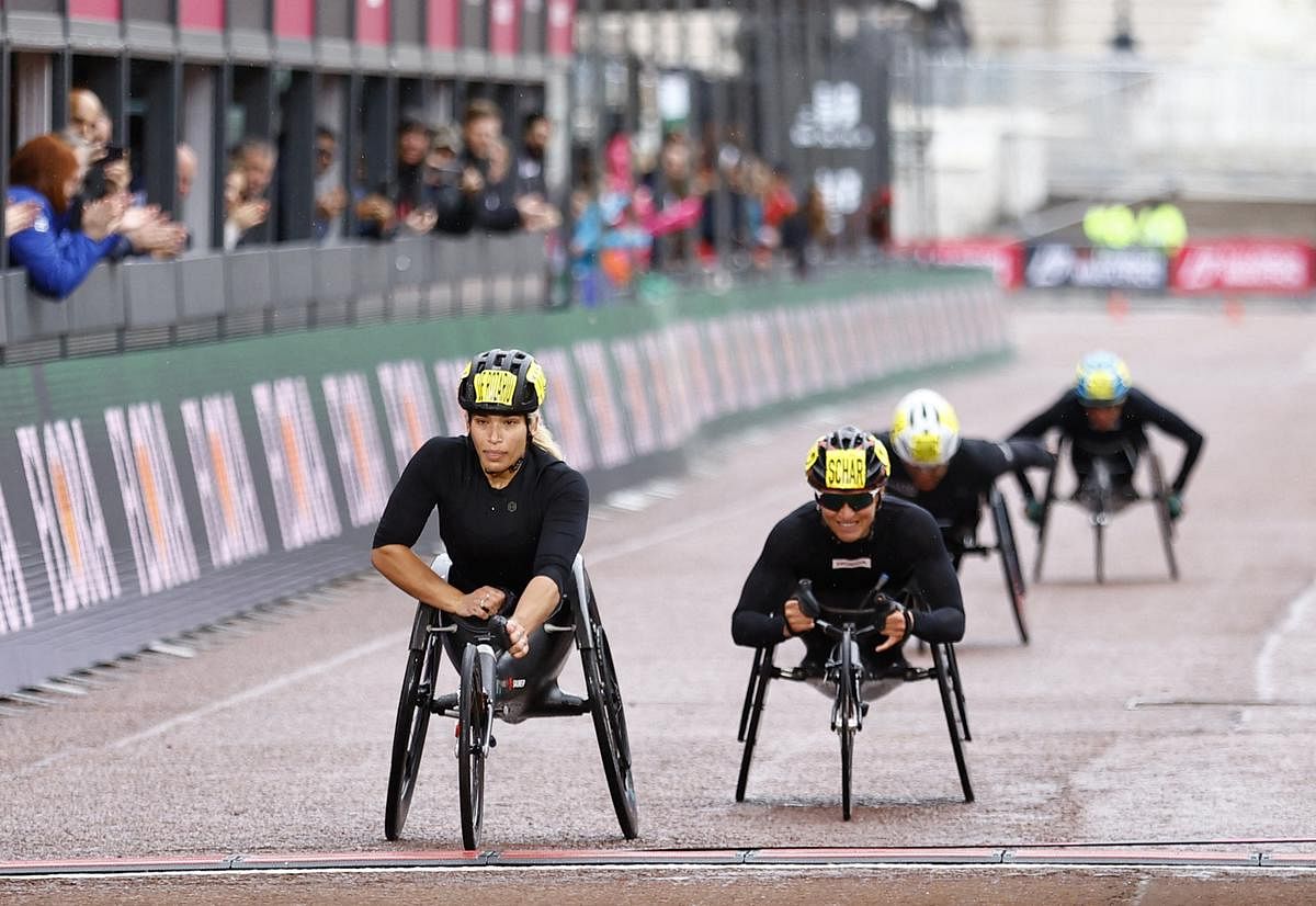 London Marathon gives equal prize money to wheelchair races